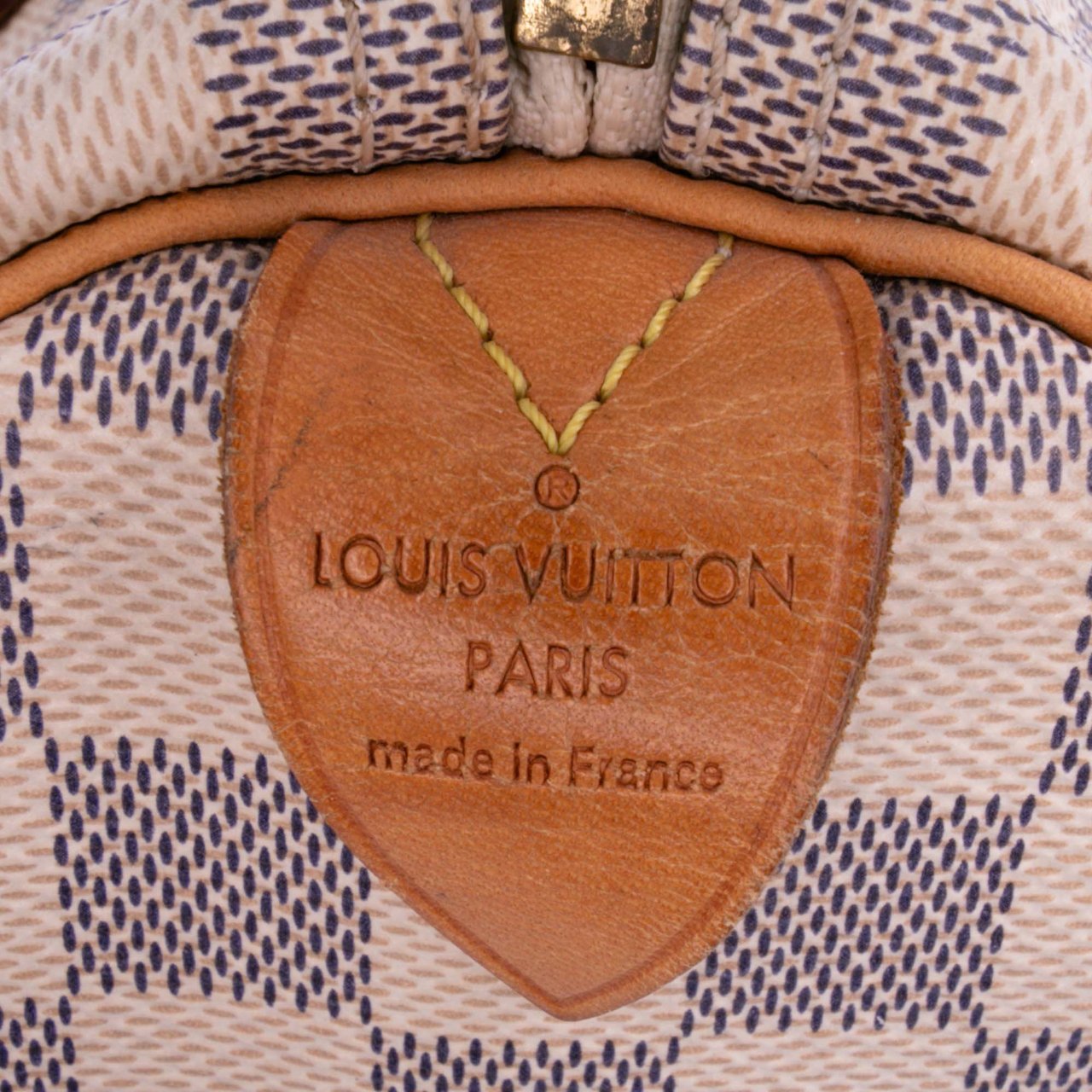 Louis Vuitton Damier Azur Speedy 30 Wit