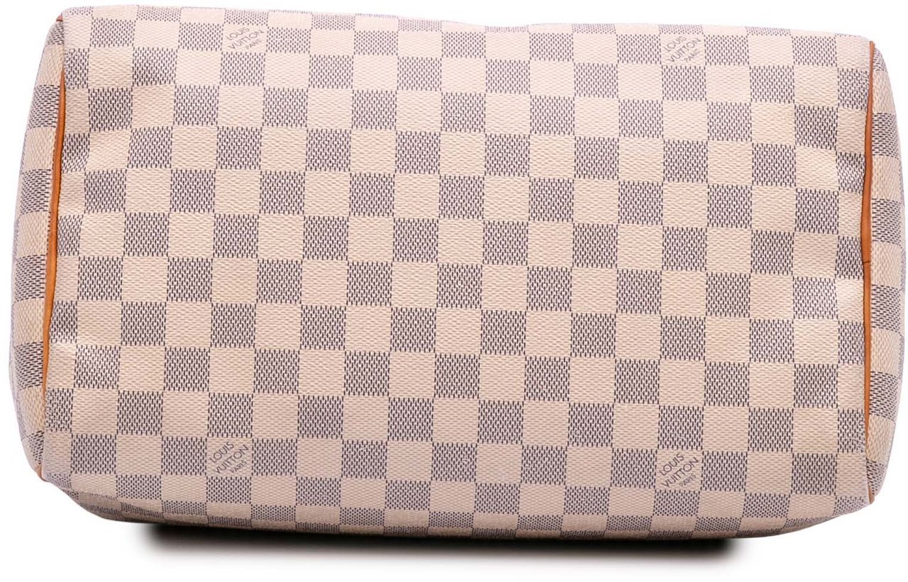 Louis Vuitton Damier Azur Speedy 30 Wit