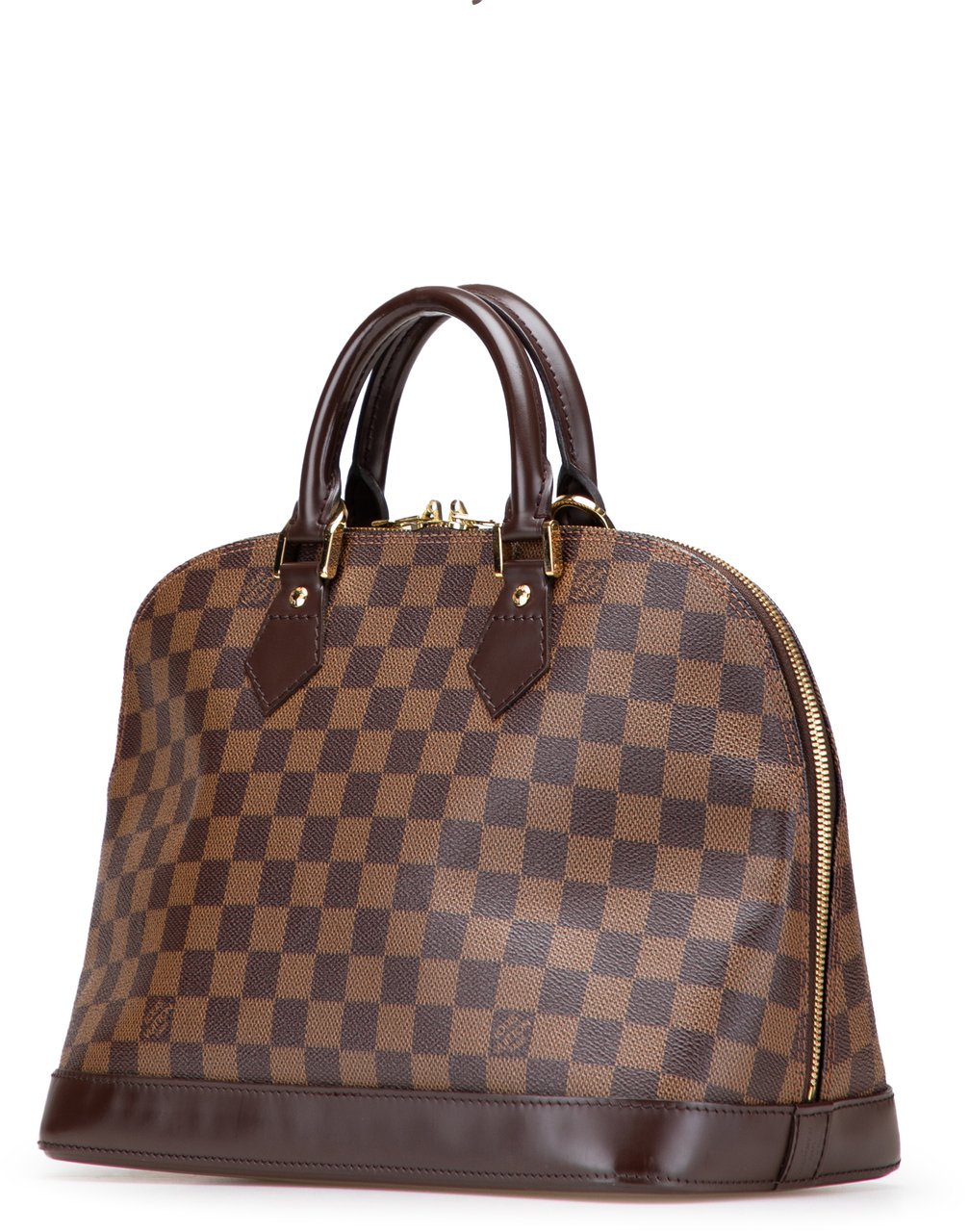 Louis Vuitton Damier Ebene Alma PM Bruin
