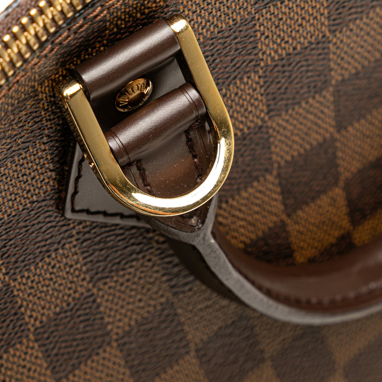 Louis Vuitton Damier Ebene Alma PM Bruin