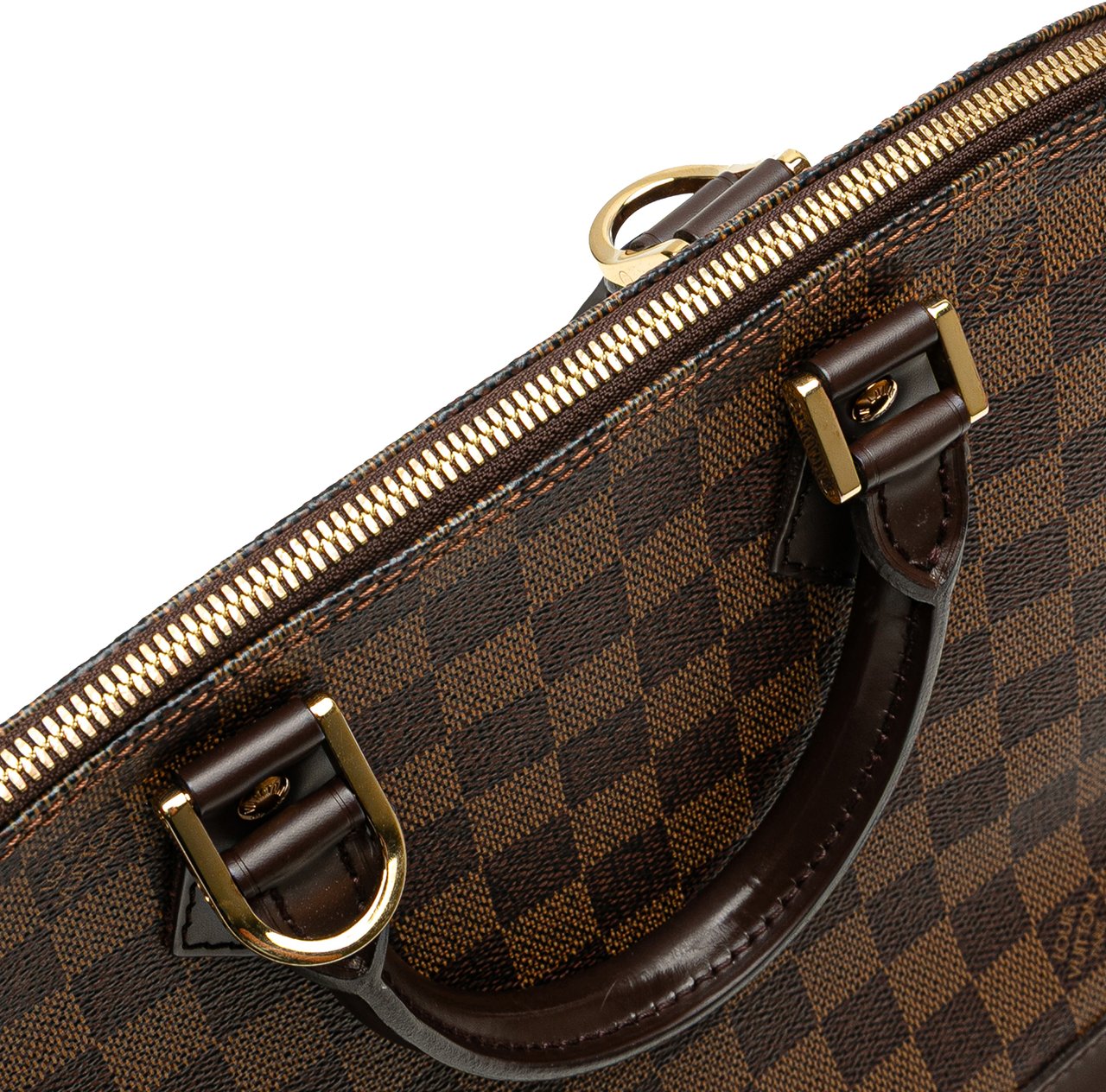 Louis Vuitton Damier Ebene Alma PM Bruin