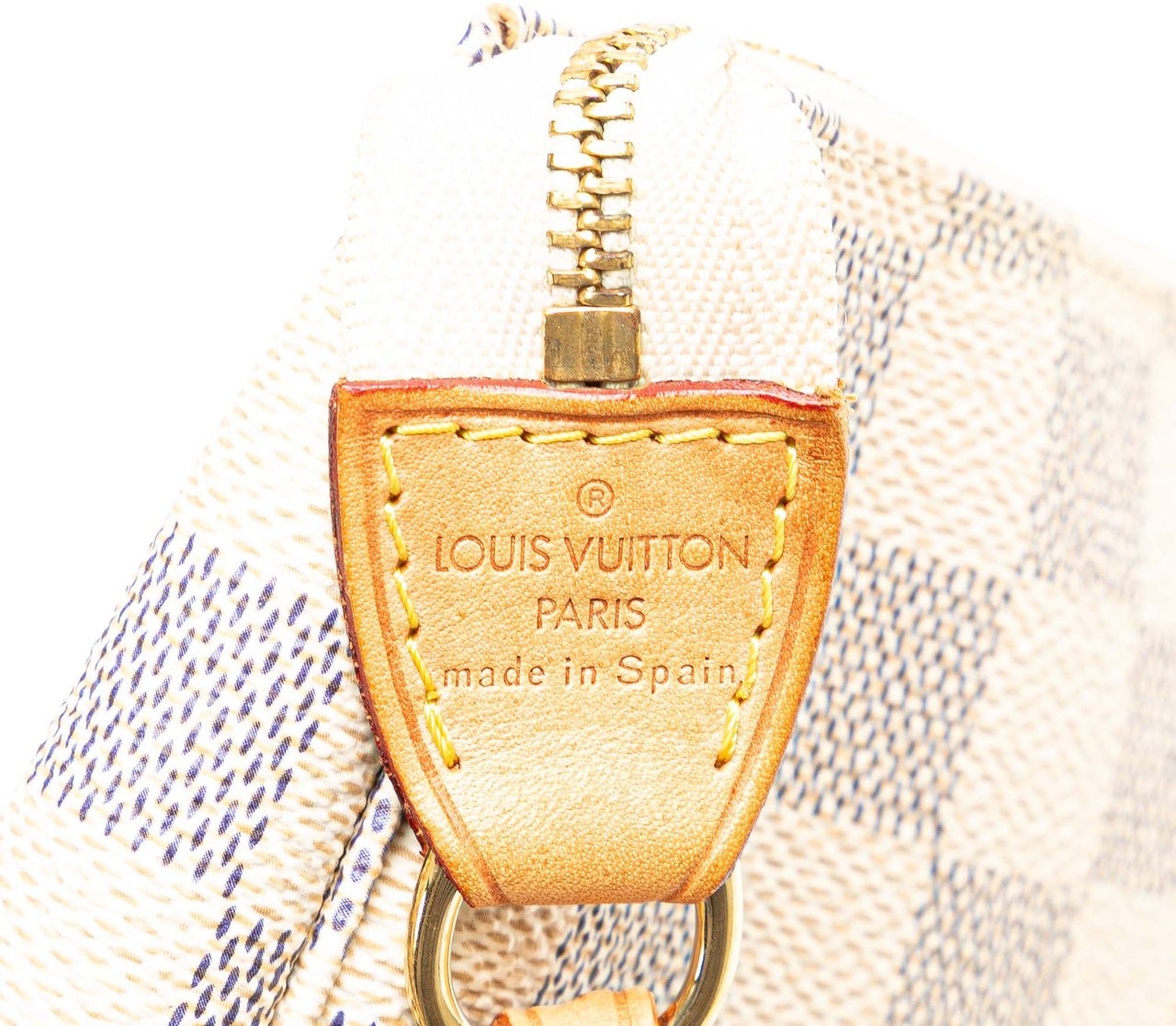 Louis Vuitton Damier Azur Pochette Accessoires Wit