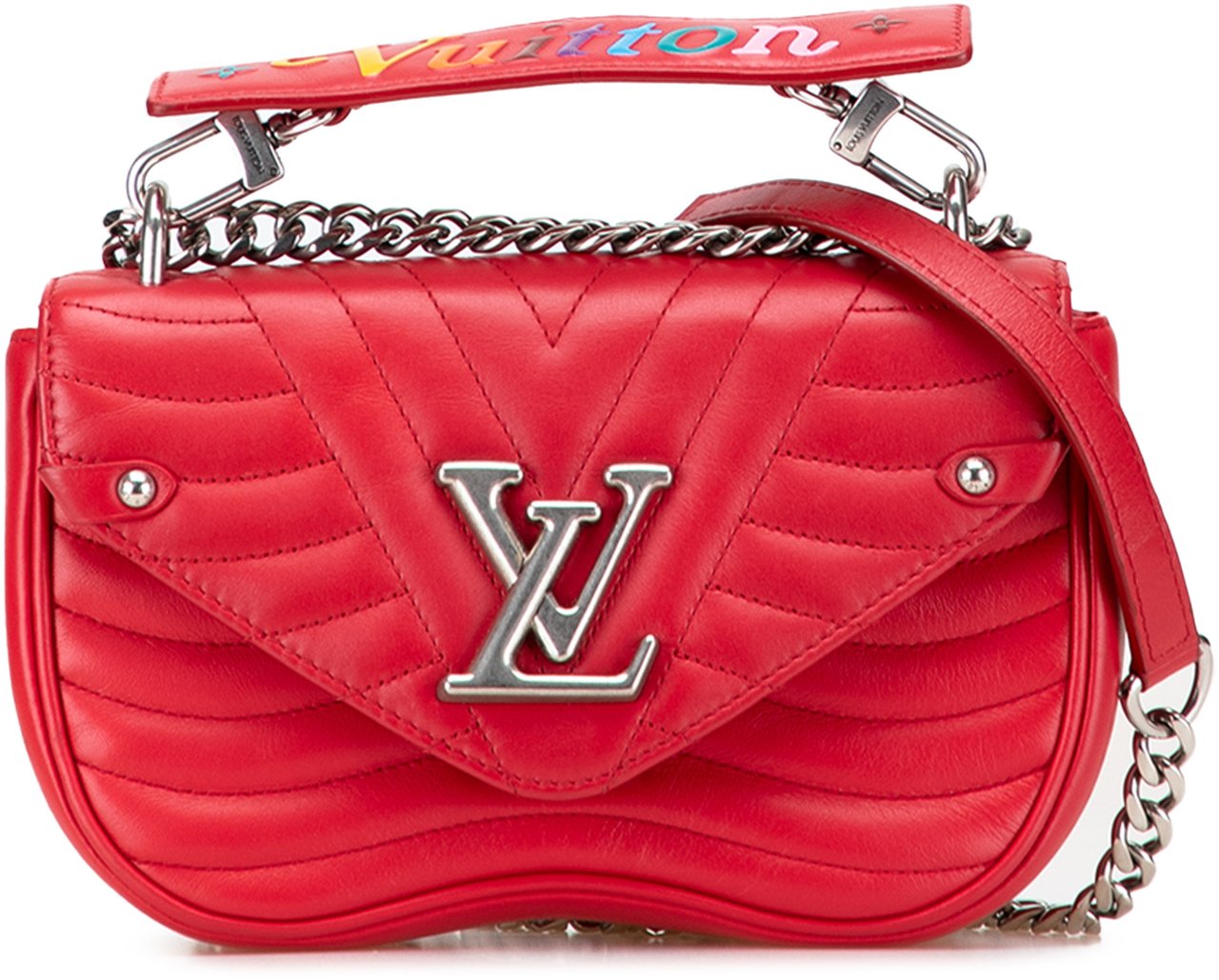 Louis Vuitton New Wave Chain Bag PM Rood