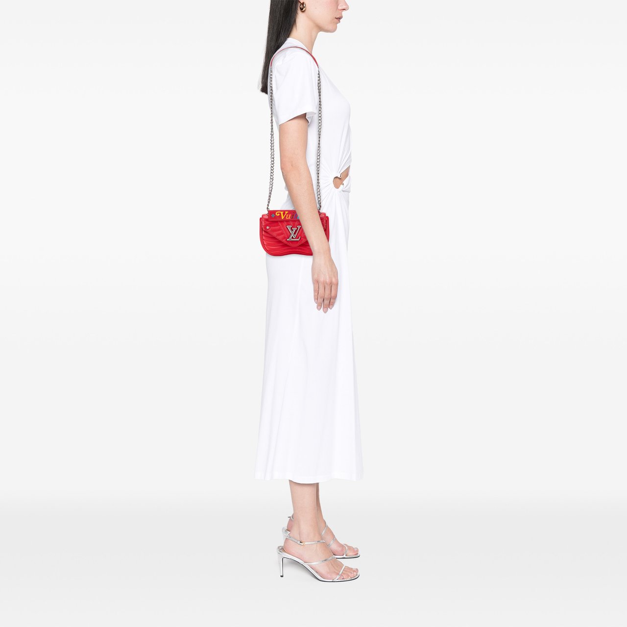 Louis Vuitton New Wave Chain Bag PM Rood