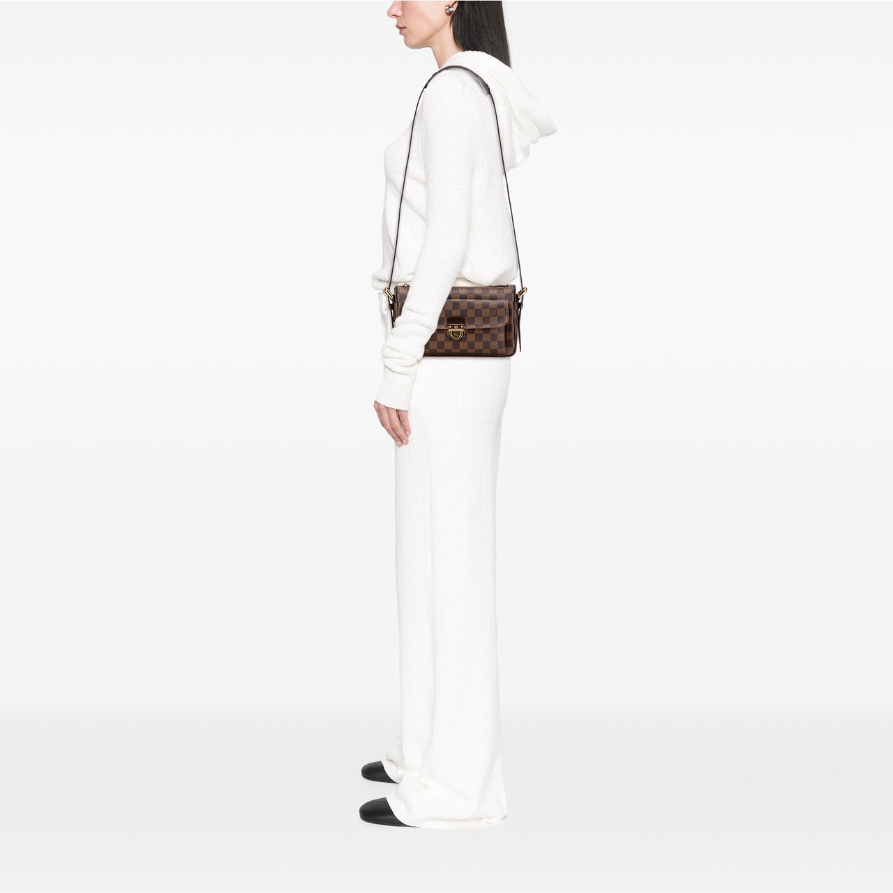 Louis Vuitton Damier Ebene Ravello GM Bruin