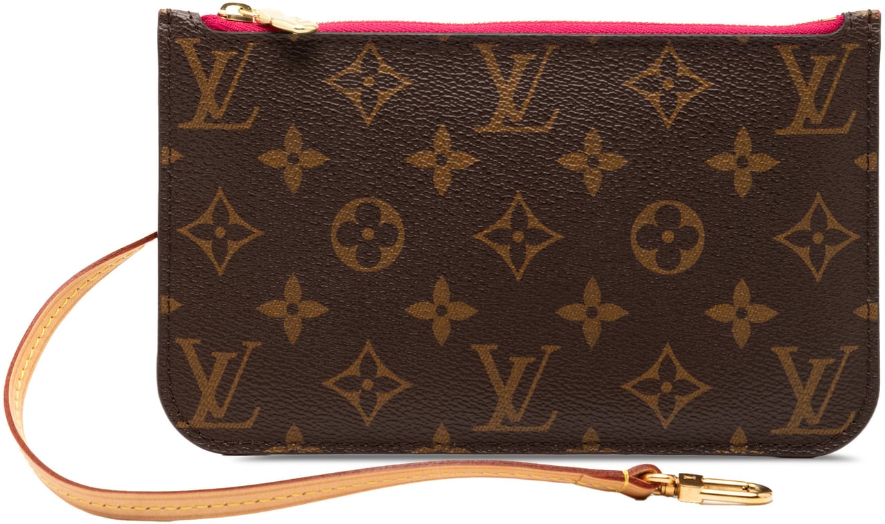 Louis Vuitton Monogram Neverfull Pouch PM Bruin
