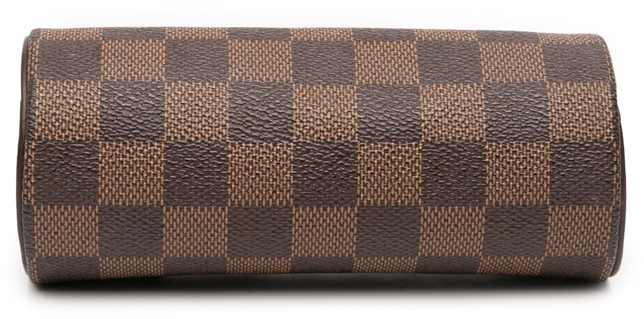 Louis Vuitton Damier Ebene Papillon Pochette Bruin