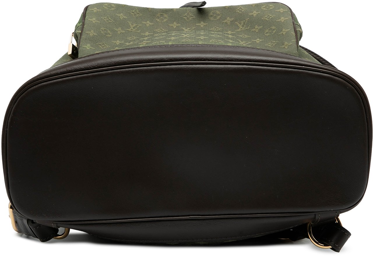 Louis Vuitton Monogram Mini Lin Montsouris GM Groen