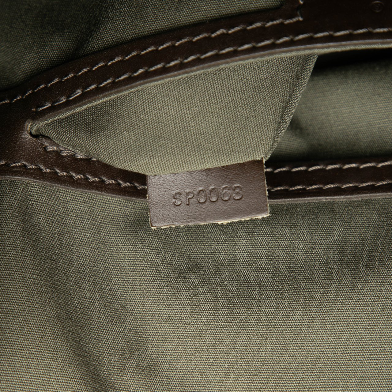 Louis Vuitton Monogram Mini Lin Montsouris GM Groen