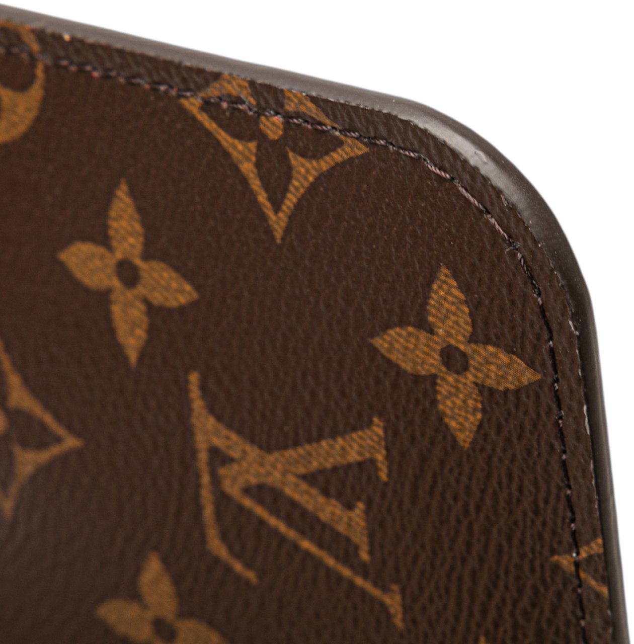 Louis Vuitton Monogram Neverfull Pouch Bruin