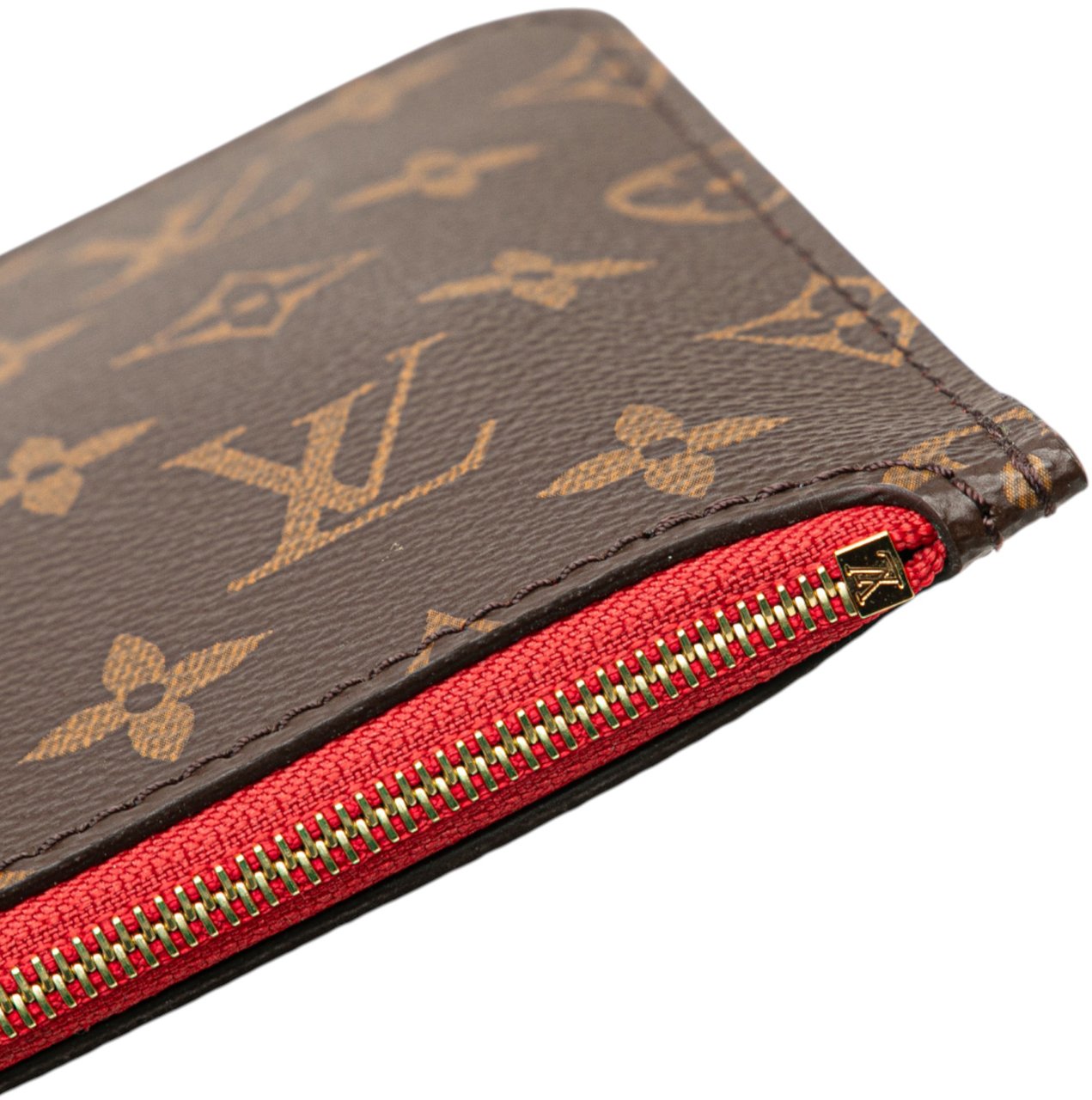 Louis Vuitton Monogram Neverfull Pouch Bruin