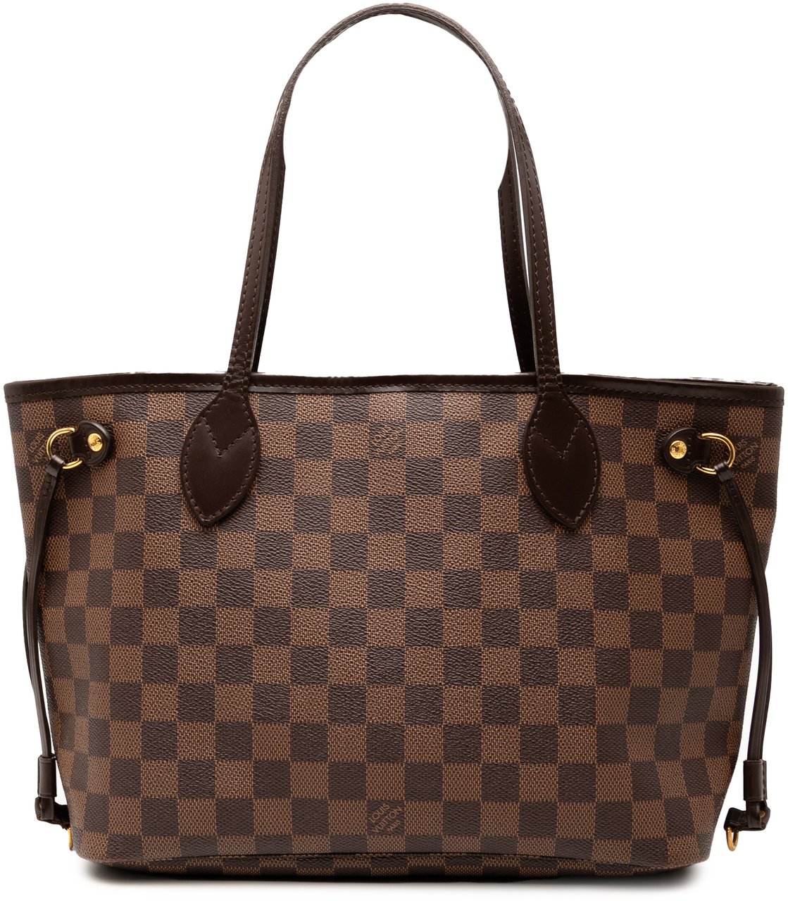 Louis Vuitton Damier Ebene Neverfull PM Bruin