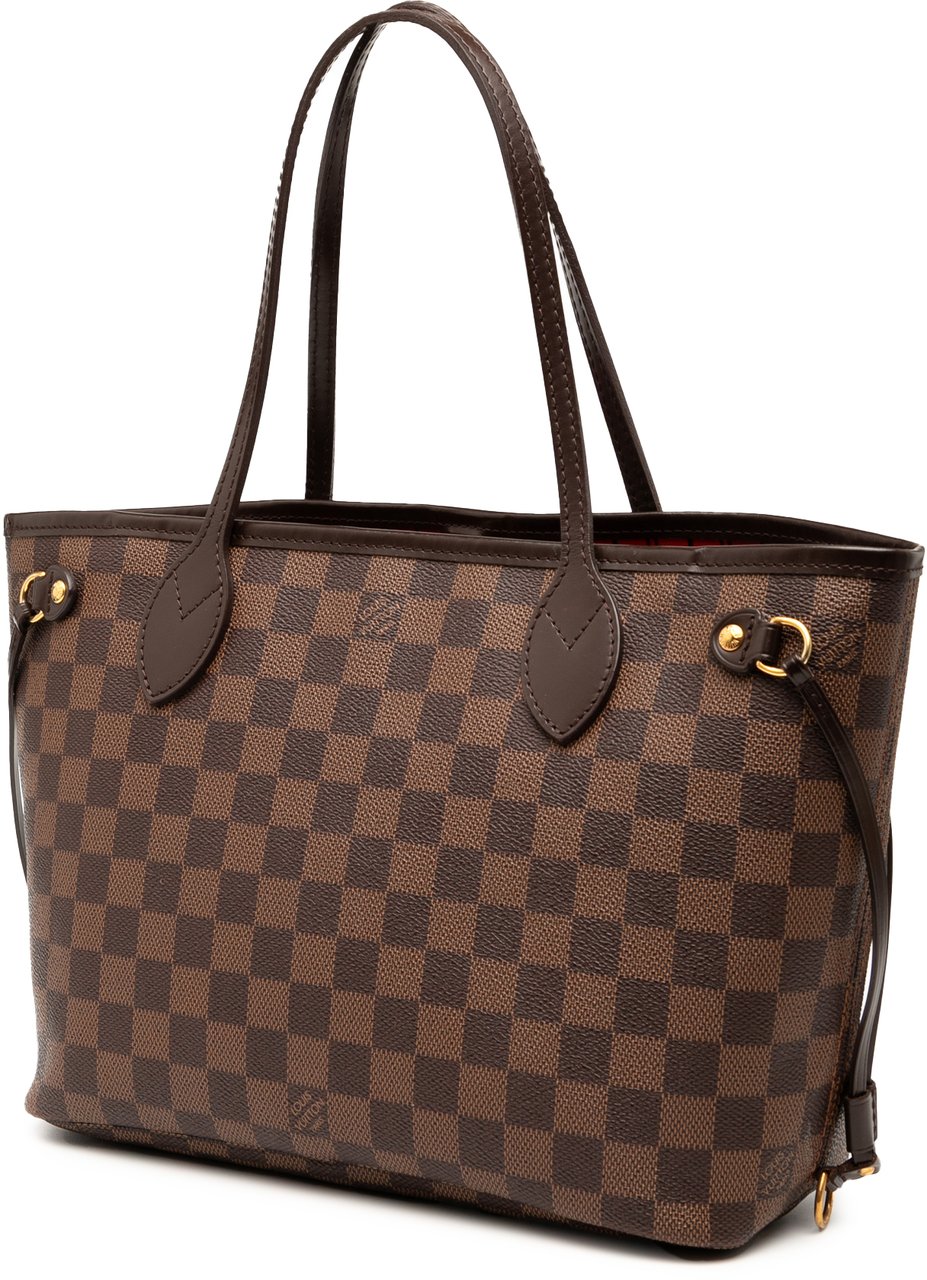 Louis Vuitton Damier Ebene Neverfull PM Bruin