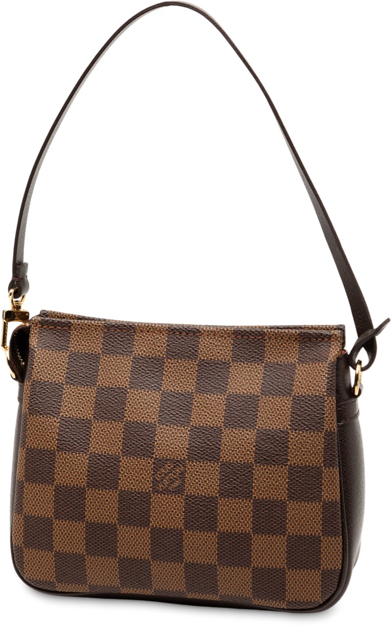 Louis Vuitton Damier Ebene Trousse Pochette Bruin