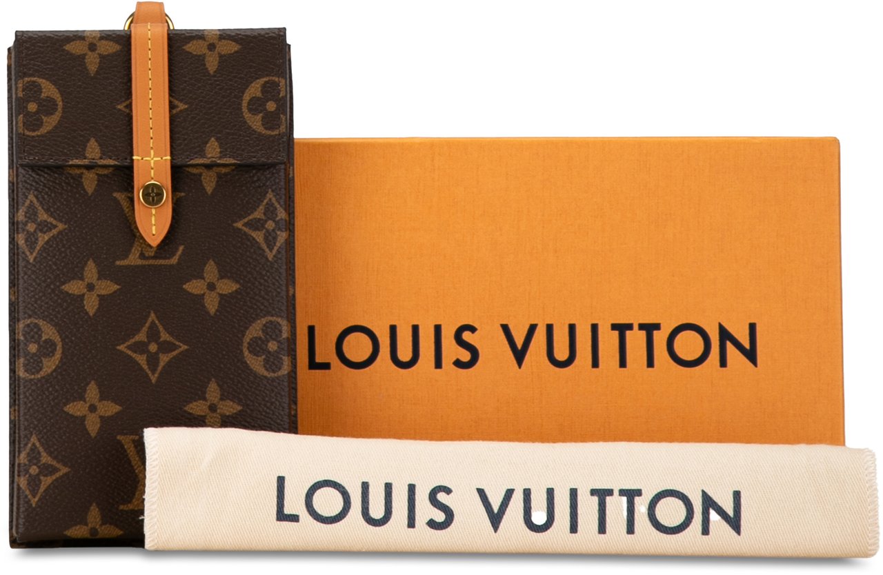 Louis Vuitton Monogram Box Phone Case Bruin