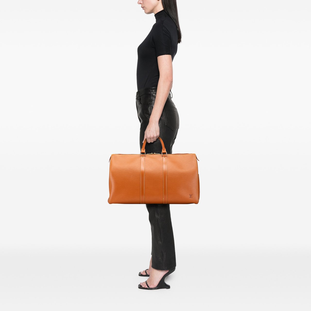 Louis Vuitton Epi Keepall 50 Bruin