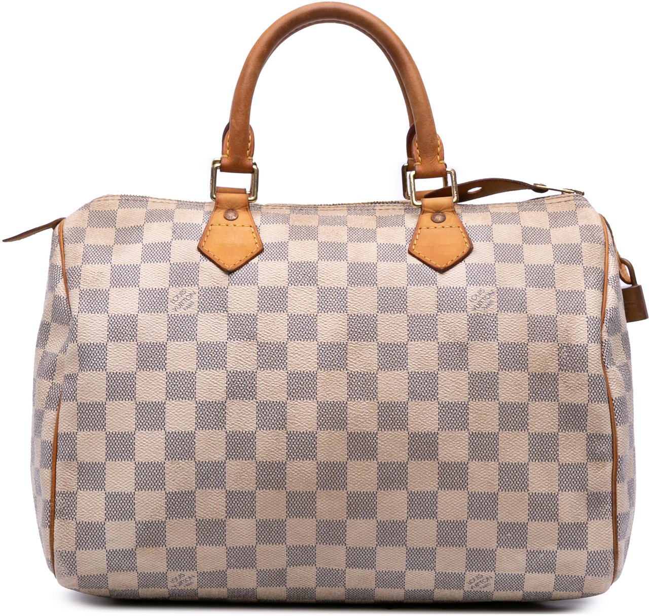 Louis Vuitton Damier Azur Speedy 30 Wit