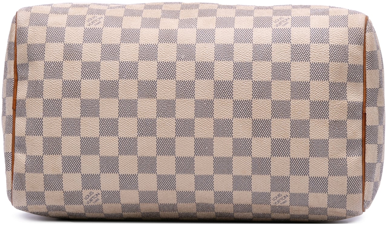 Louis Vuitton Damier Azur Speedy 30 Wit