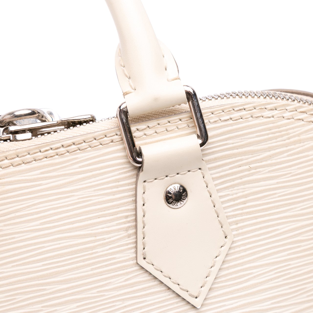 Louis Vuitton Epi Alma PM Wit