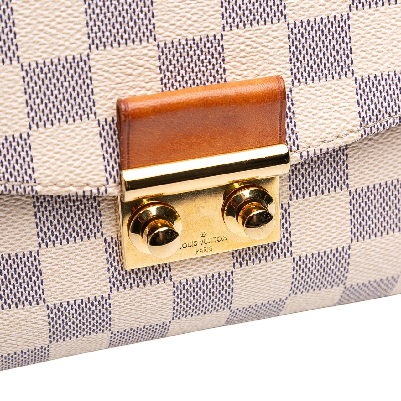 Louis Vuitton Damier Azur Croisette Wit