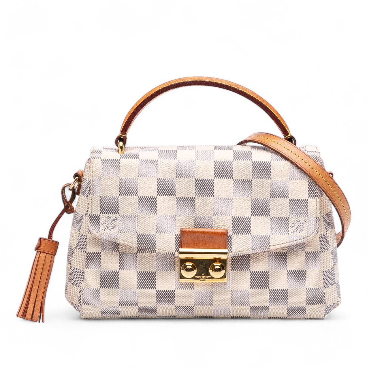 Louis Vuitton Damier Azur Croisette Wit