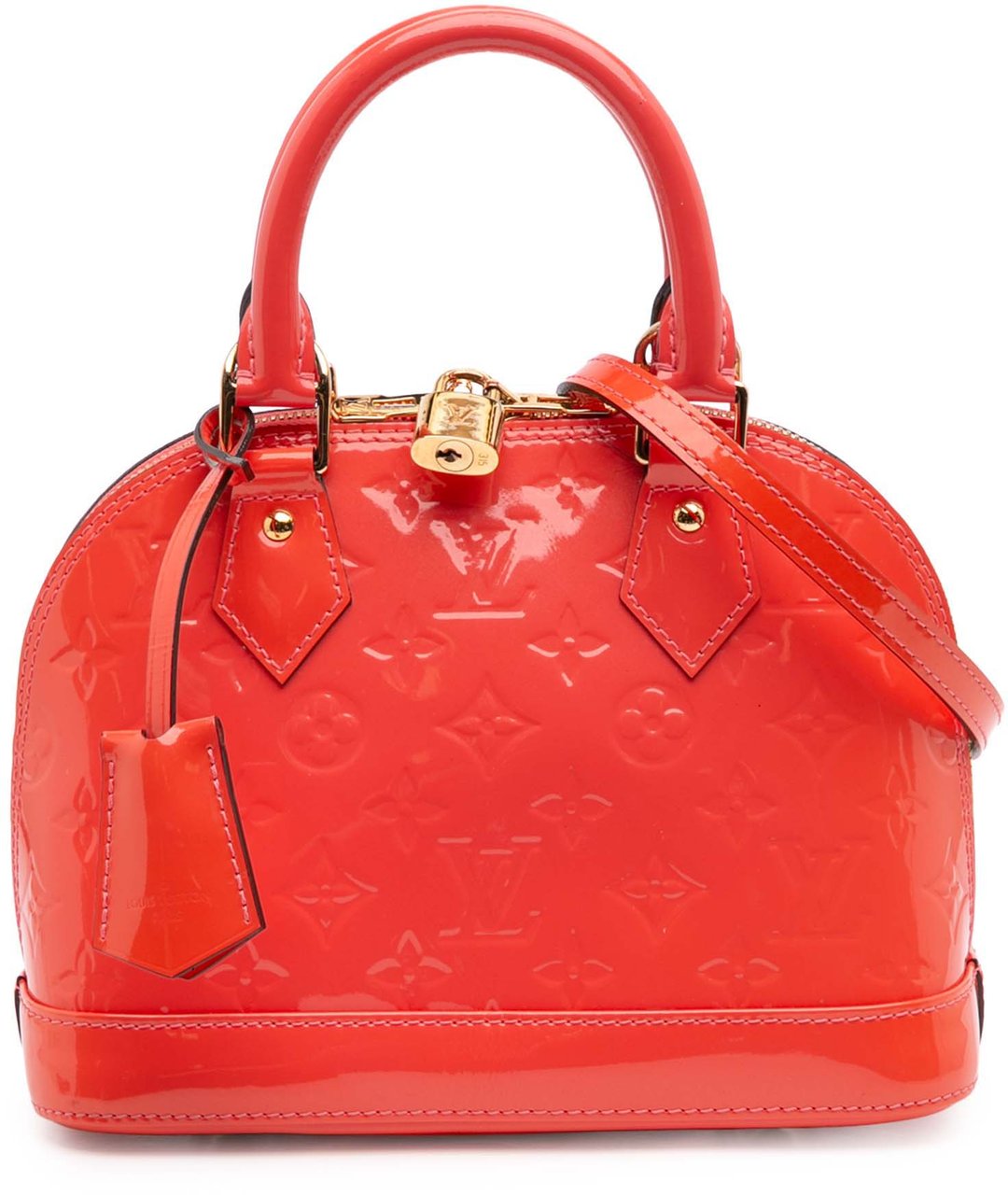 Louis Vuitton Monogram Vernis Alma BB Rood