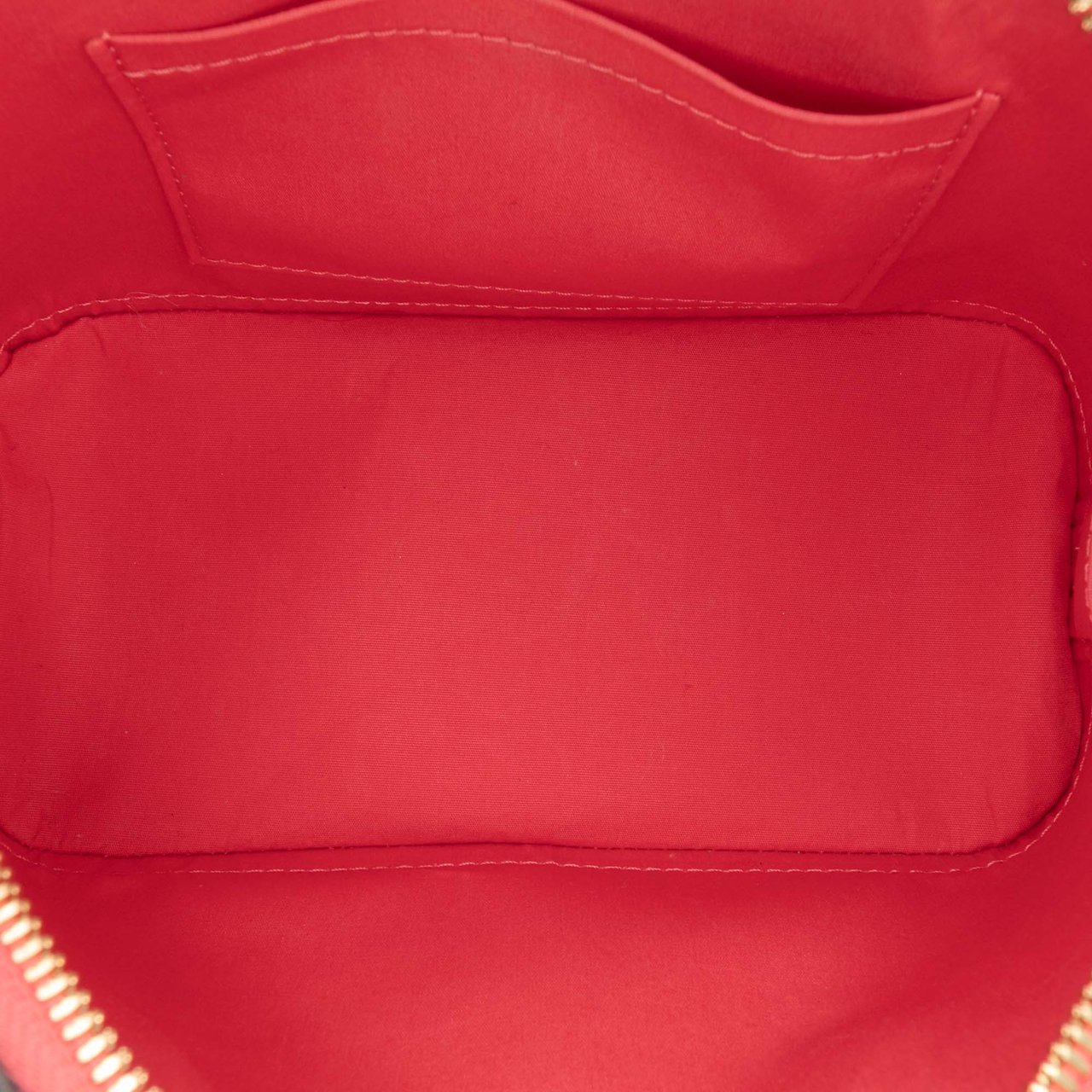 Louis Vuitton Monogram Vernis Alma BB Rood