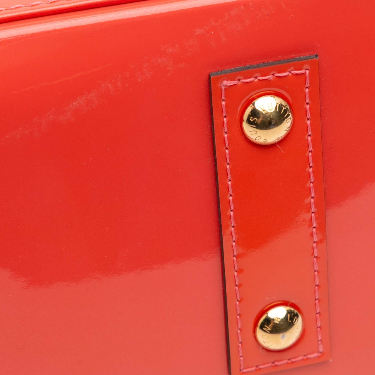 Louis Vuitton Monogram Vernis Alma BB Rood