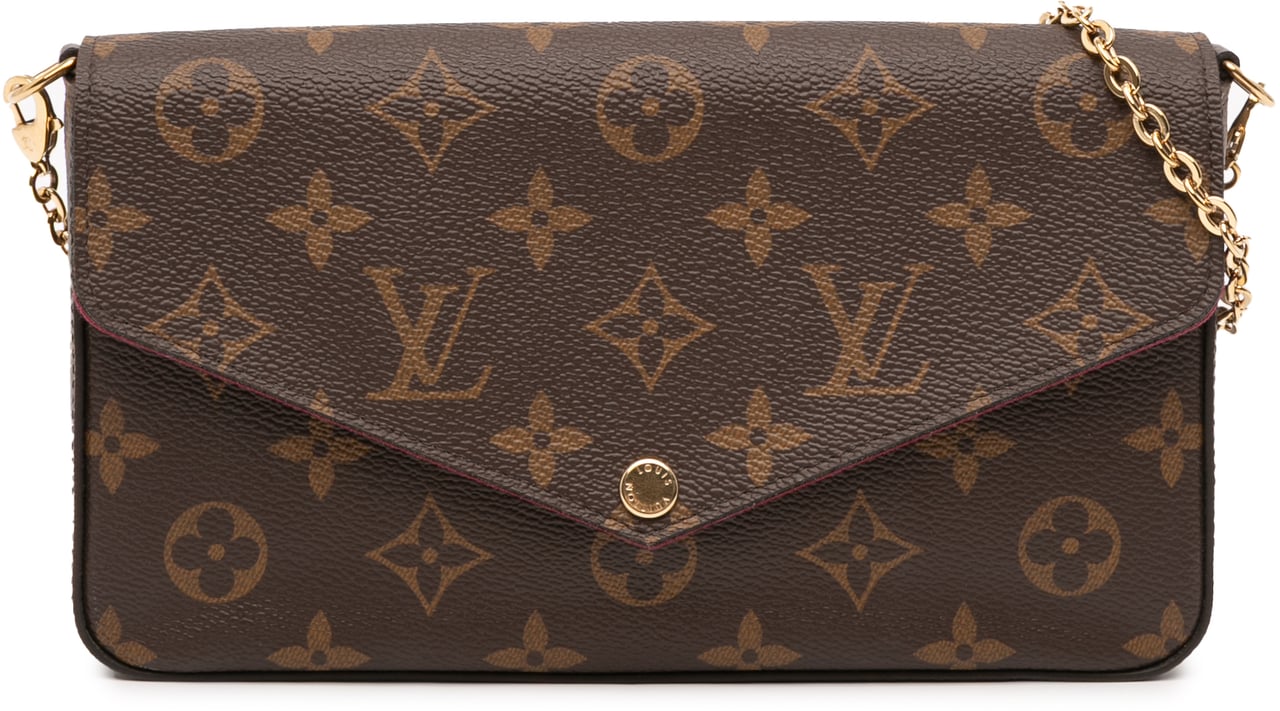 Louis Vuitton Monogram Pochette Felicie Bruin
