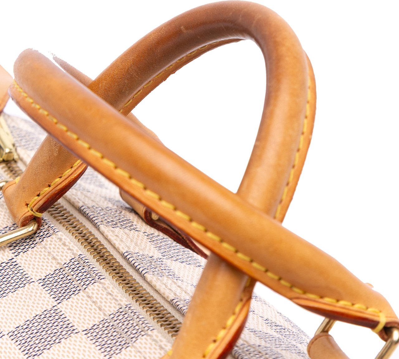 Louis Vuitton Damier Azur Speedy 30 Wit