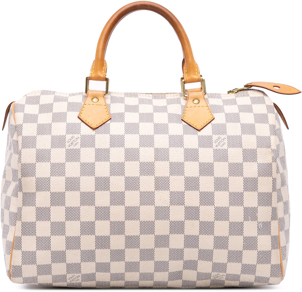 Louis Vuitton Damier Azur Speedy 30 Wit