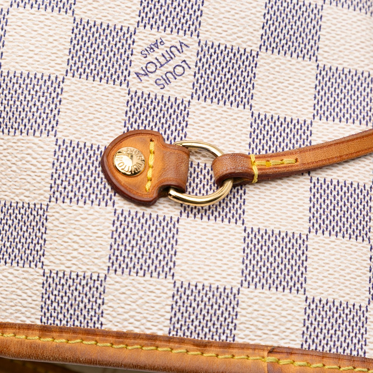 Louis Vuitton Damier Azur Neverfull MM Wit