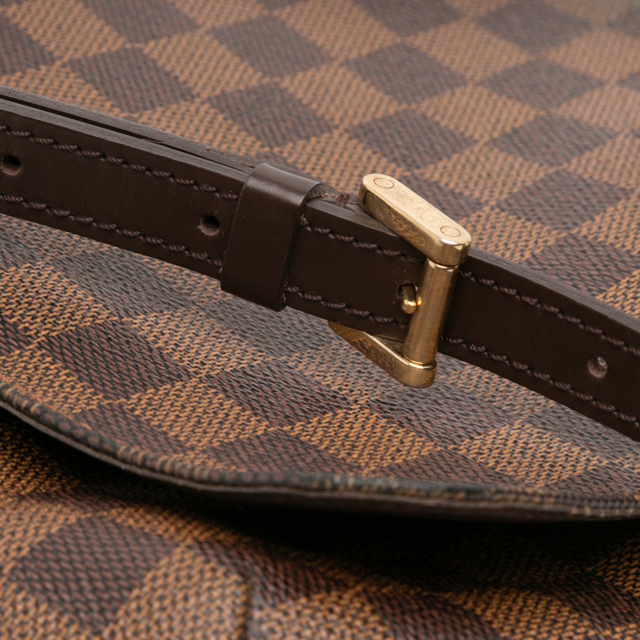 Louis Vuitton Damier Ebene Musette Salsa Long Strap Bruin