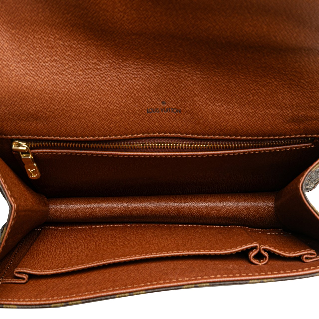 Louis Vuitton Monogram Pochette Dame PM Bruin