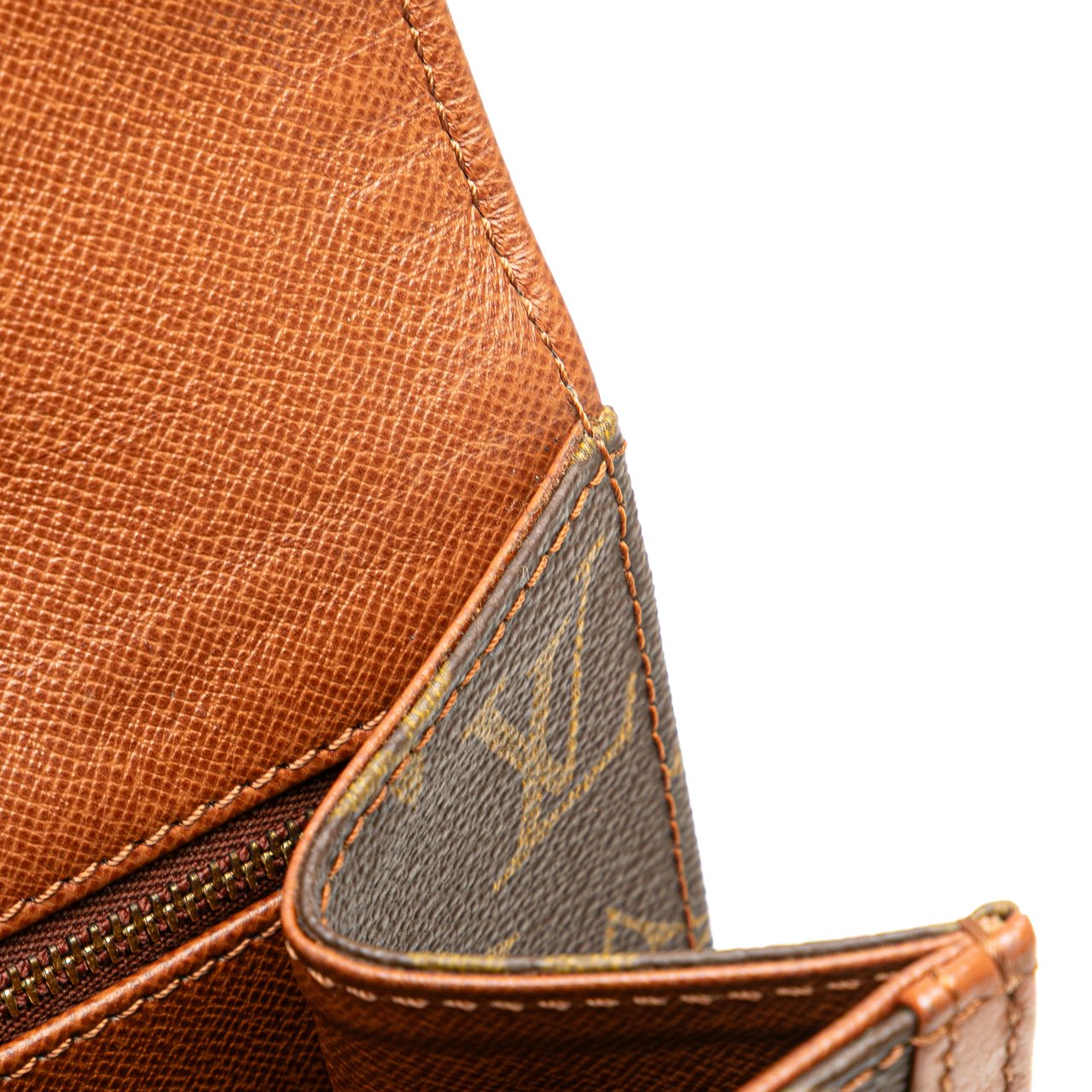 Louis Vuitton Monogram Pochette Dame PM Bruin