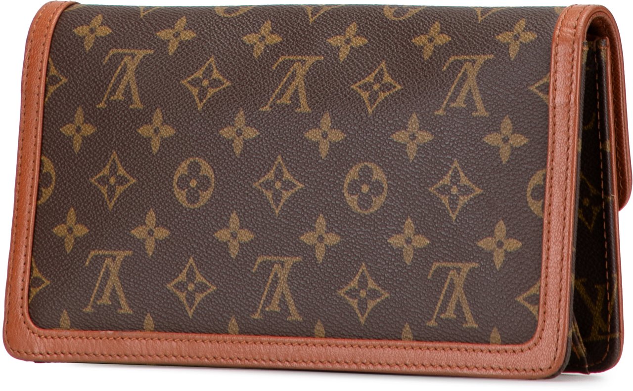 Louis Vuitton Monogram Pochette Dame PM Bruin
