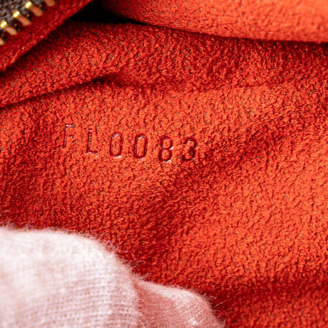 Louis Vuitton Damier Ebene Manosque GM Bruin