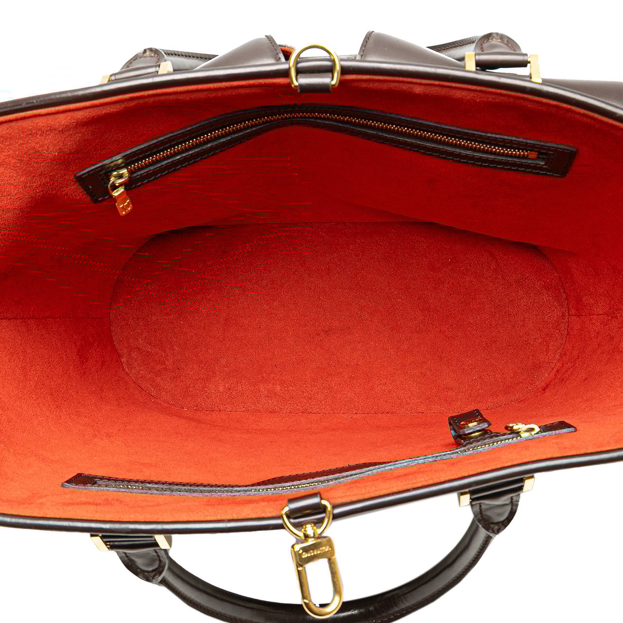 Louis Vuitton Damier Ebene Manosque GM Bruin