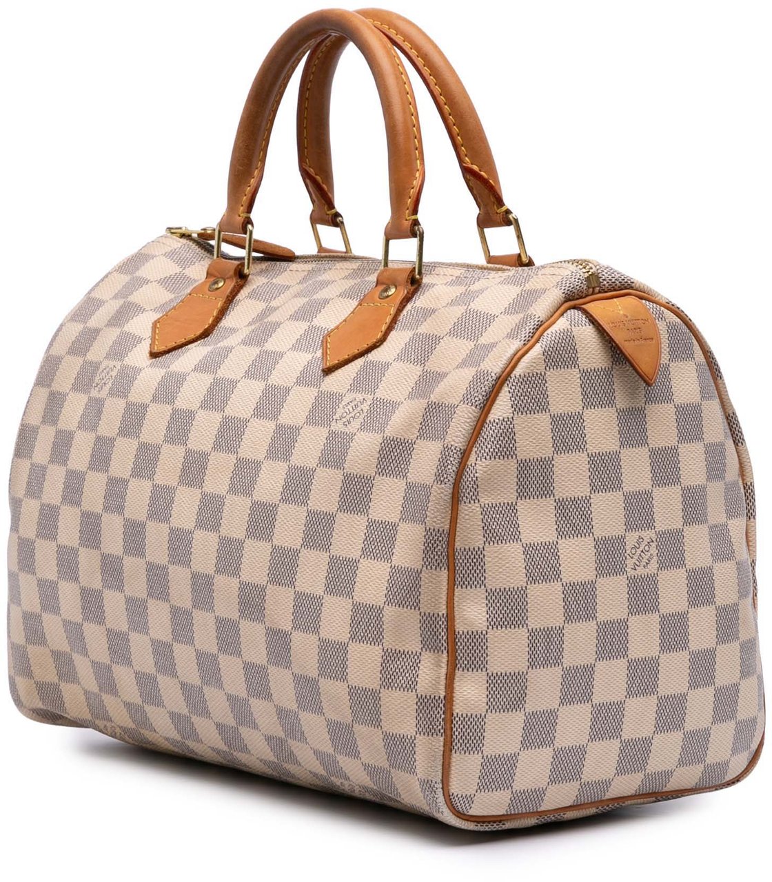 Louis Vuitton Damier Azur Speedy 30 Wit