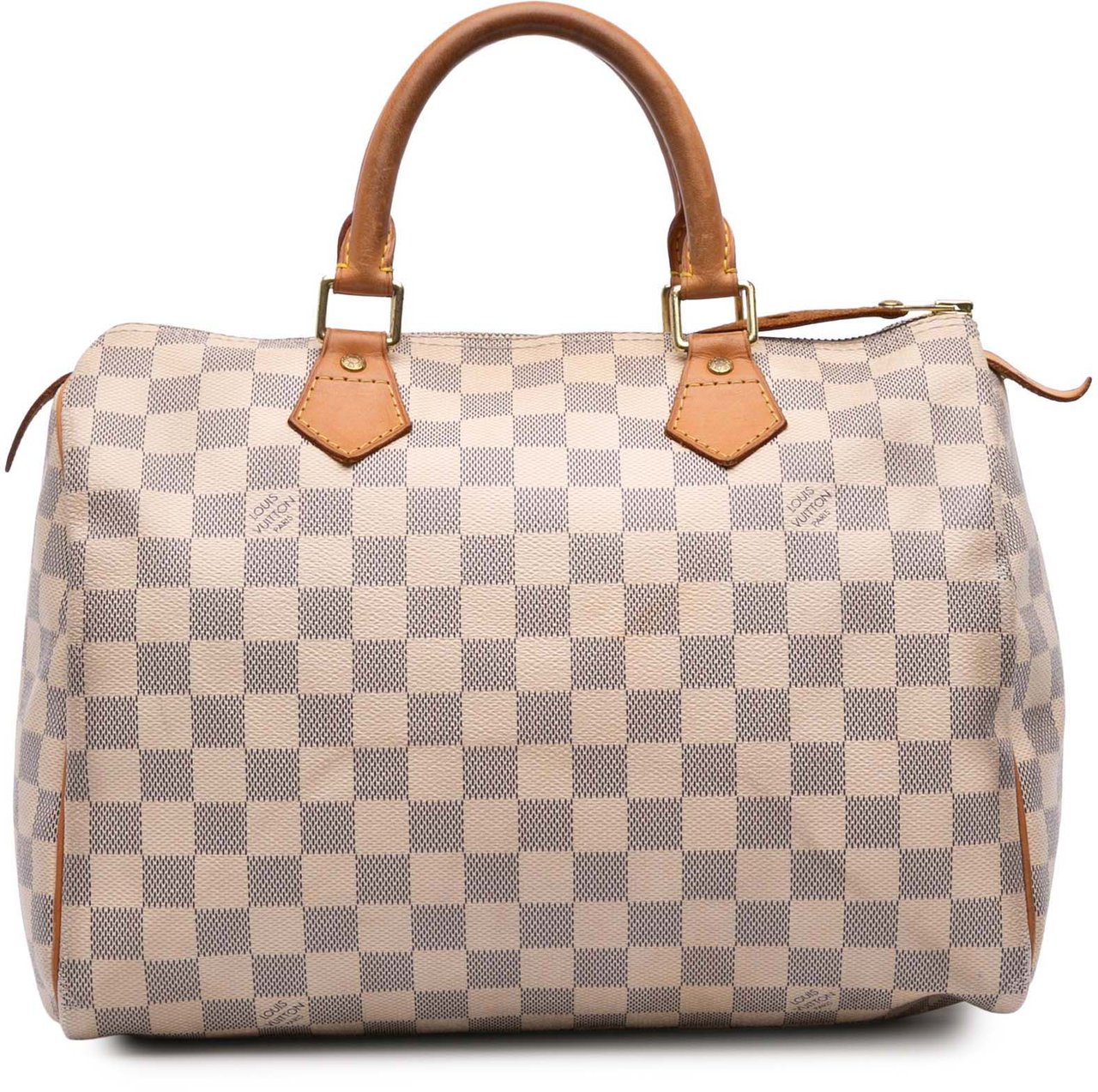 Louis Vuitton Damier Azur Speedy 30 Wit
