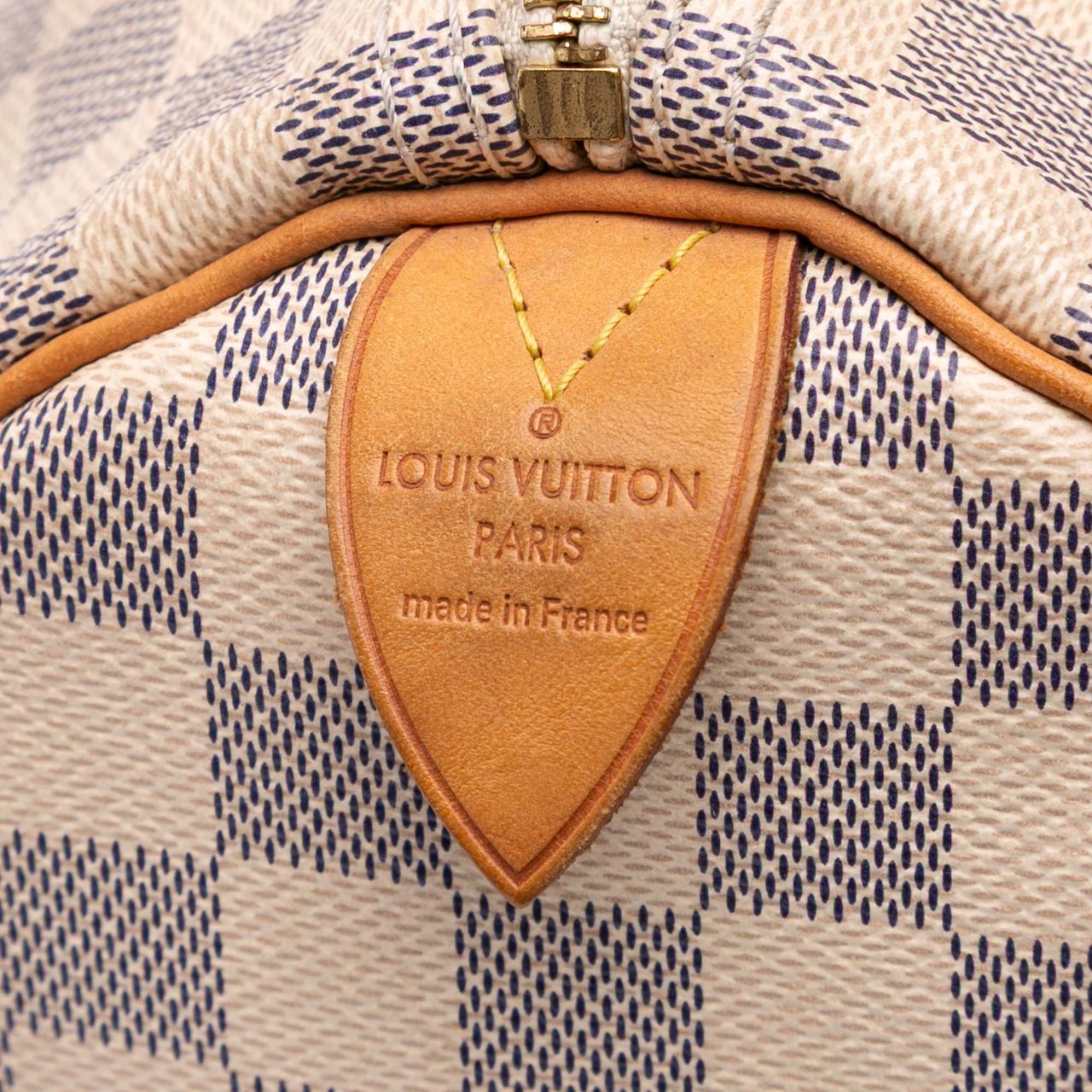 Louis Vuitton Damier Azur Speedy 30 Wit