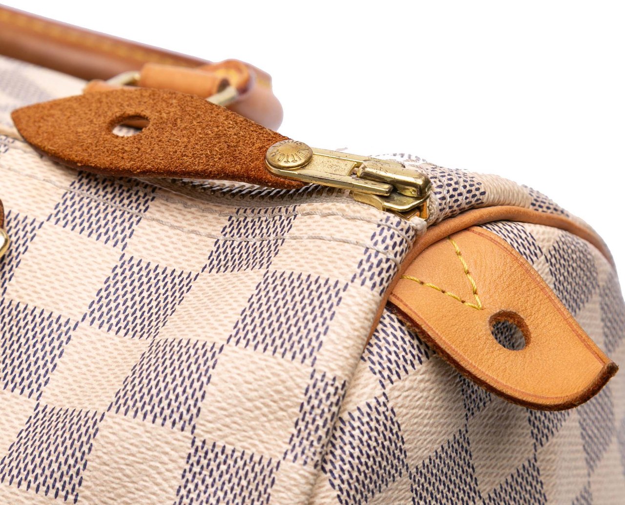 Louis Vuitton Damier Azur Speedy 30 Wit