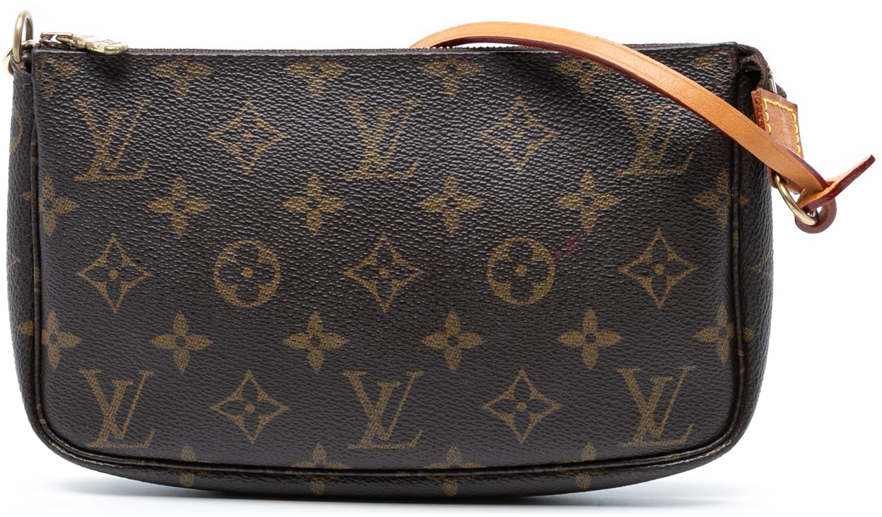 Louis Vuitton Monogram Pochette Accessoires Bruin
