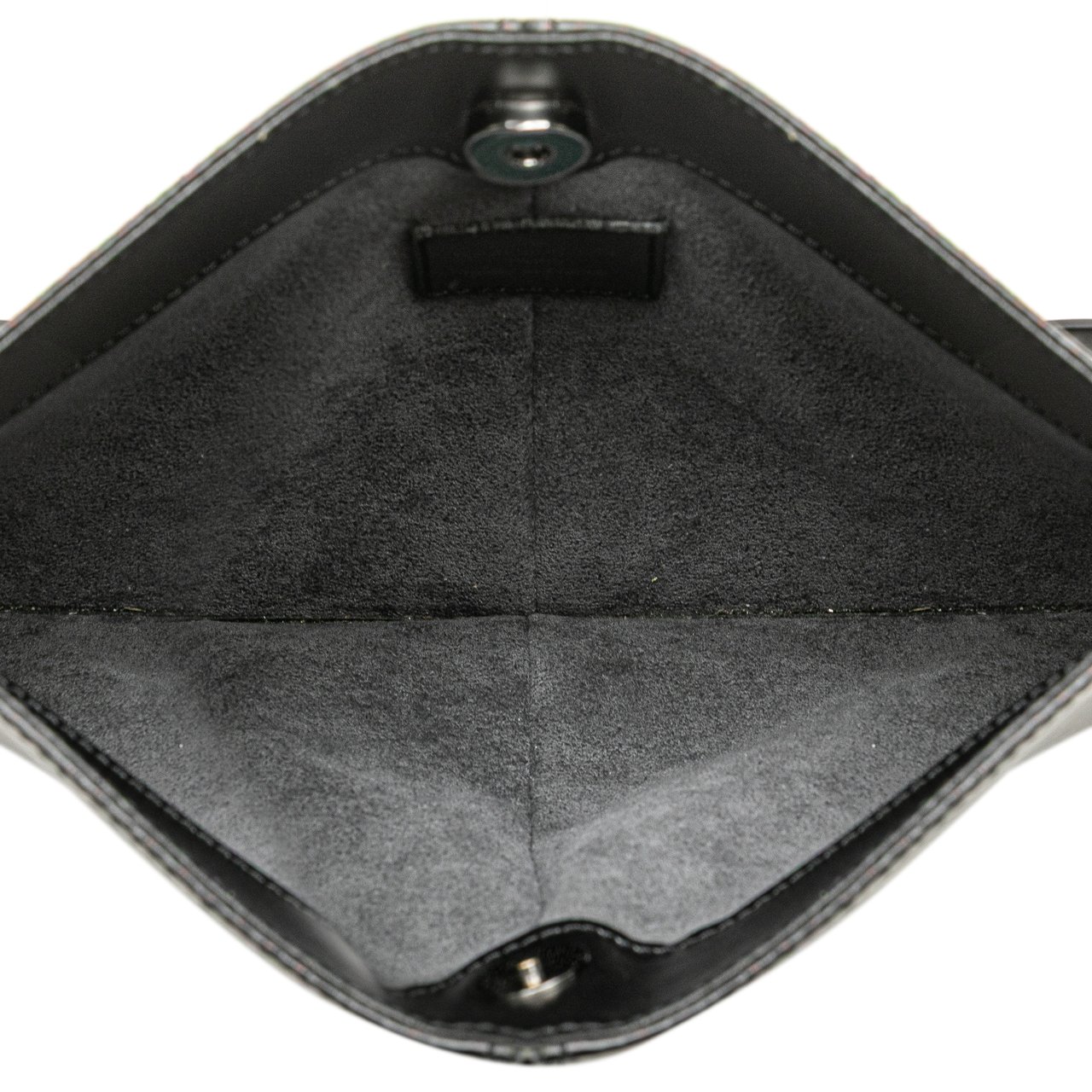 Louis Vuitton Epi Demi Lune Pochette Zwart