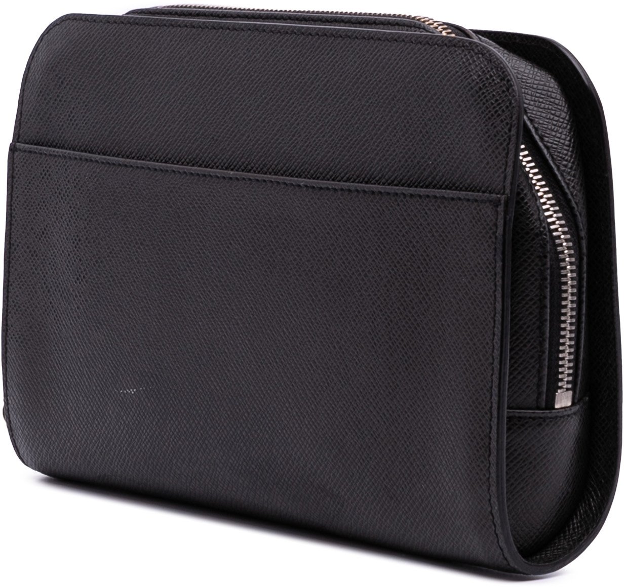 Louis Vuitton Taiga Pochette Baikal Zwart