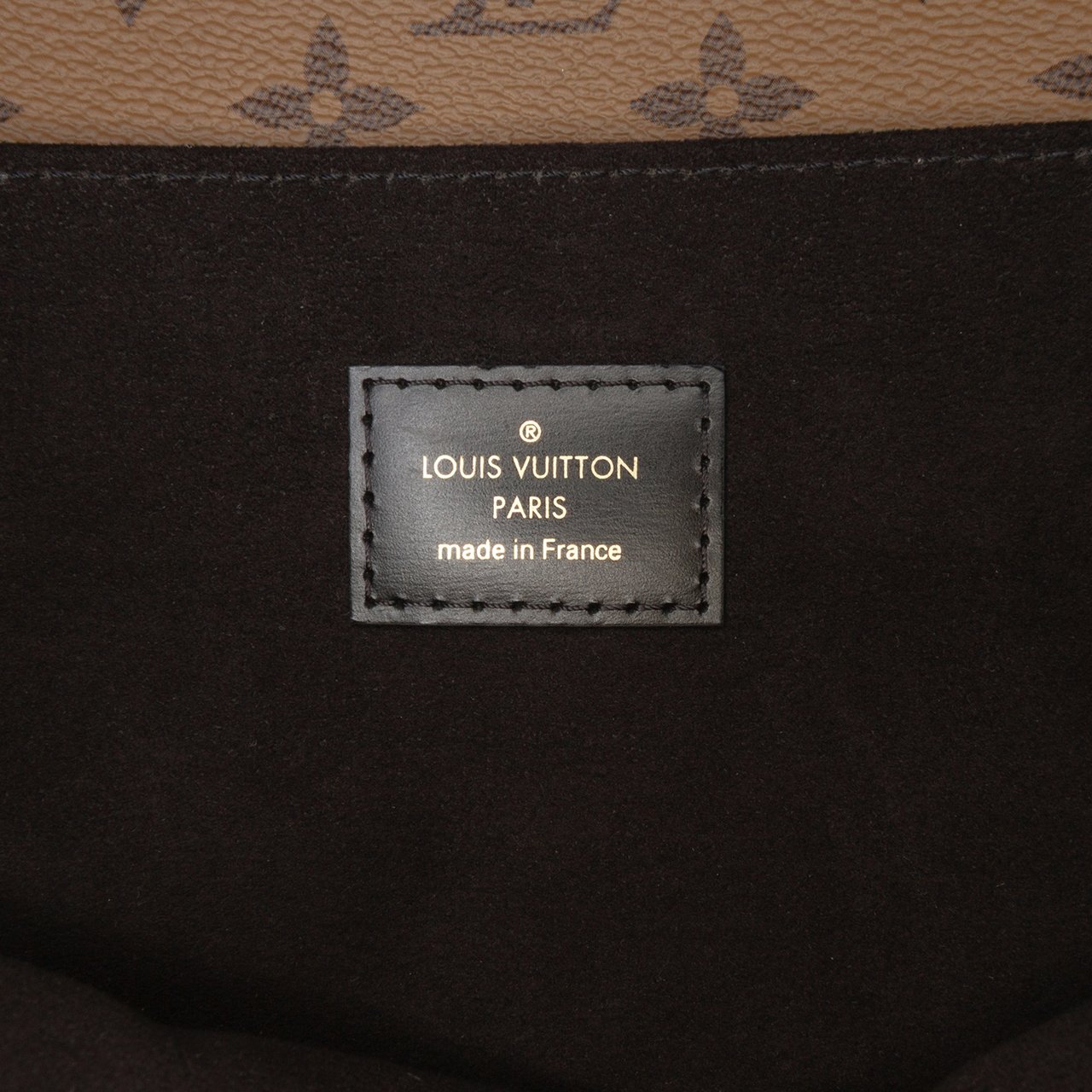 Louis Vuitton Monogram Reverse Pochette Metis Bruin