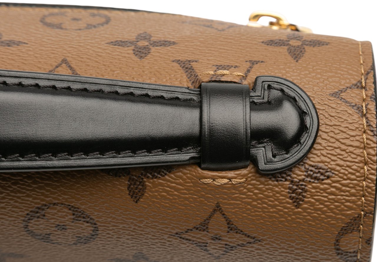 Louis Vuitton Monogram Reverse Pochette Metis Bruin