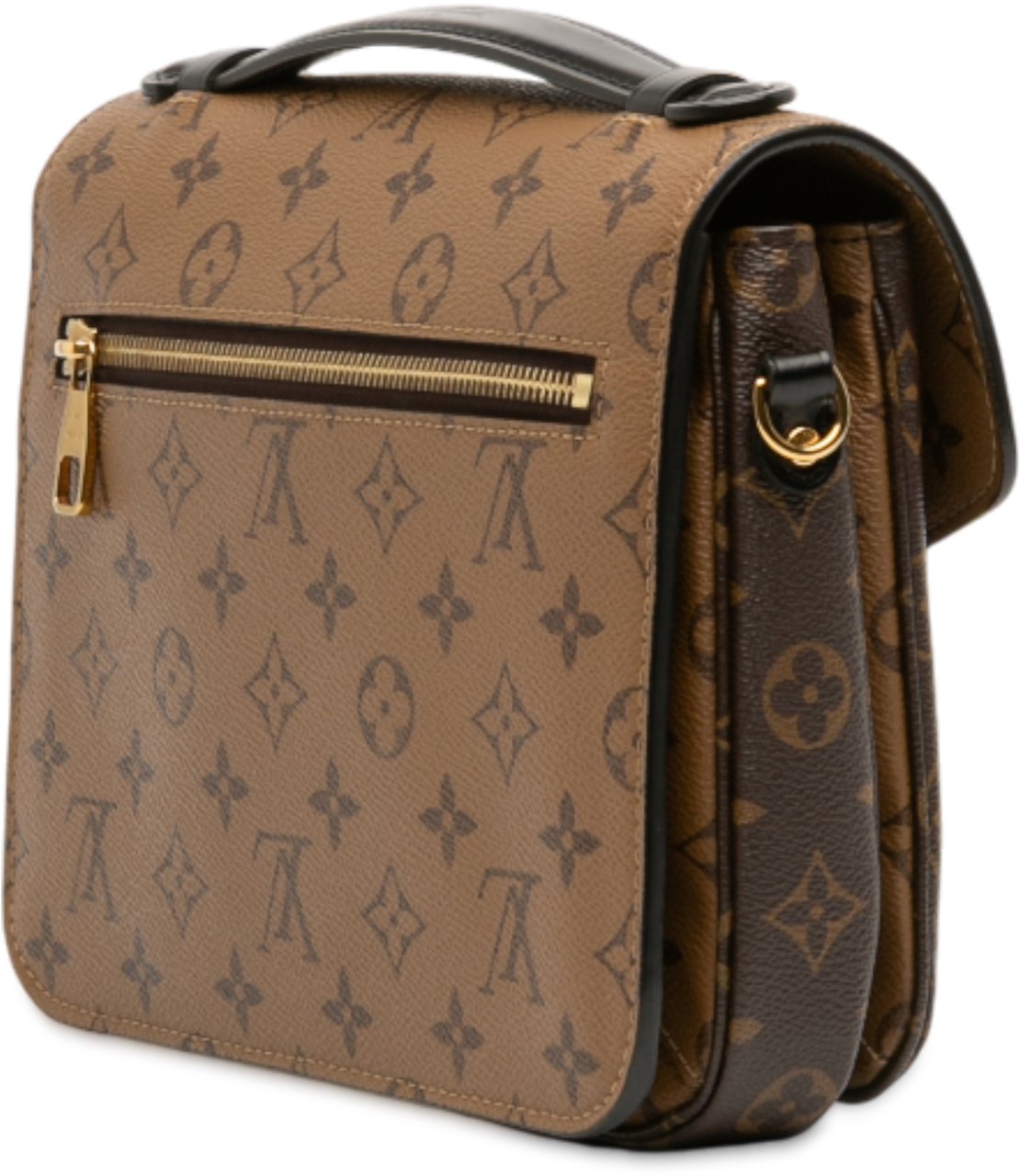 Louis Vuitton Monogram Reverse Pochette Metis Bruin