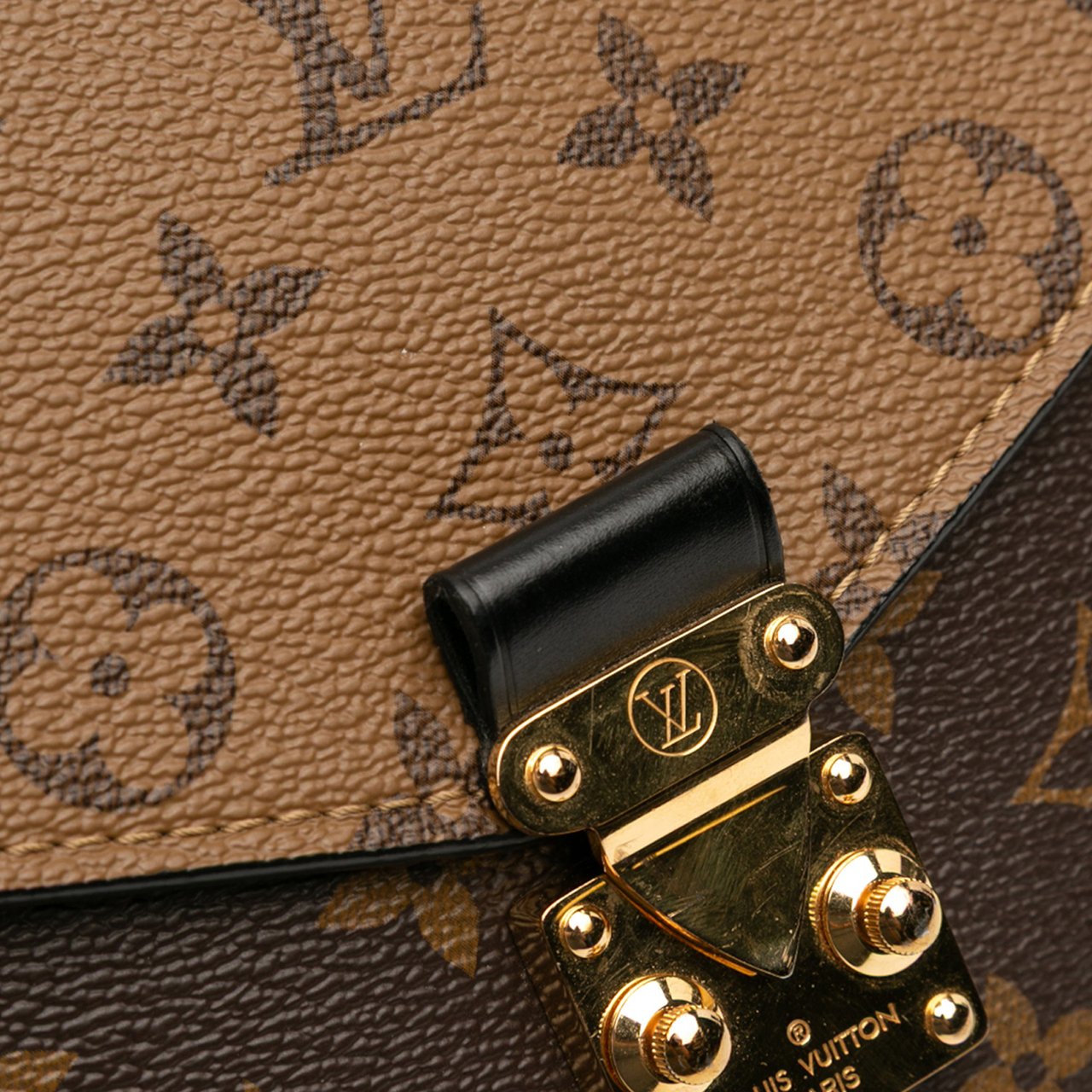 Louis Vuitton Monogram Reverse Pochette Metis Bruin