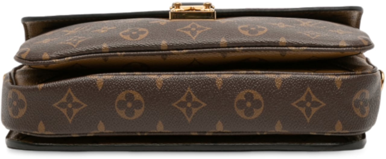 Louis Vuitton Monogram Reverse Pochette Metis Bruin